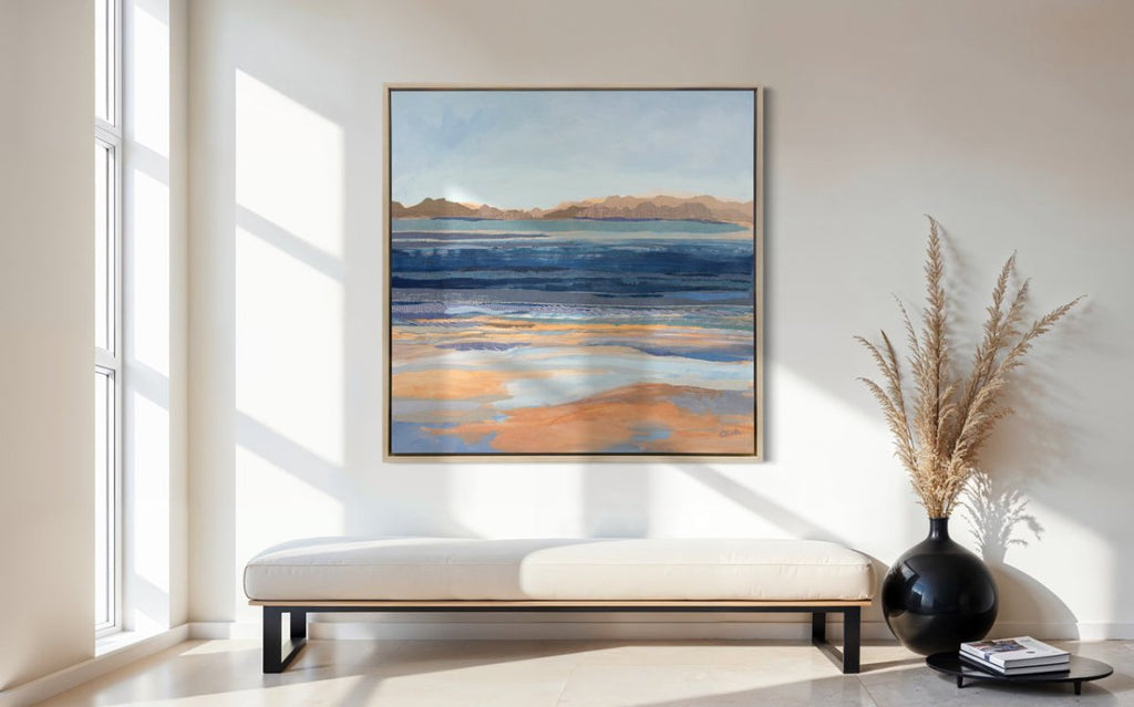 Coast Lines 1 - Open Edition Canvas Print - Liza Pruitt