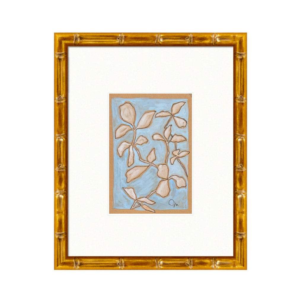 Coastal Blue No. 2 | 14" h x 11" w | Framed - Liza Pruitt