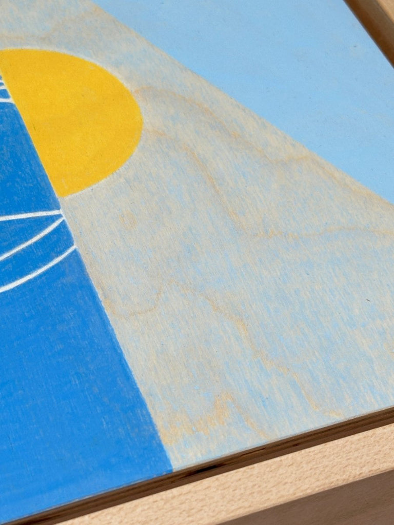 Coastal Calm IX | 10" h x 10" w | Framed - Liza Pruitt