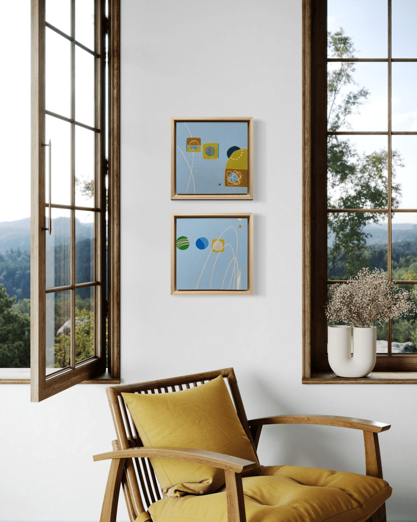 Coastal Calm VI | 10" h x 10" w | Framed - Liza Pruitt