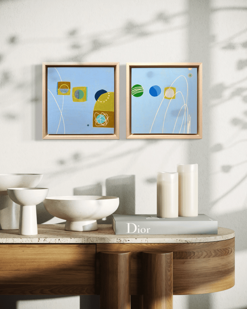 Coastal Calm VI | 10" h x 10" w | Framed - Liza Pruitt