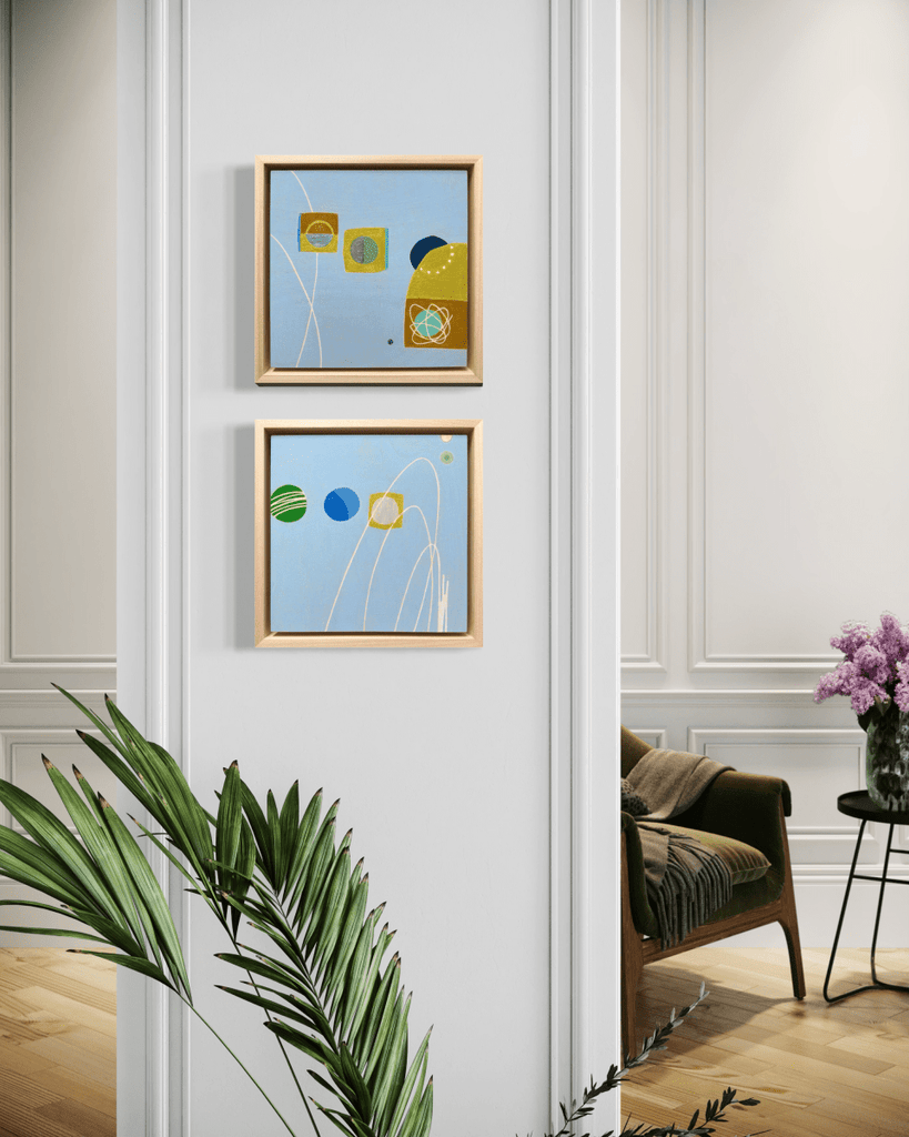 Coastal Calm VI | 10" h x 10" w | Framed - Liza Pruitt