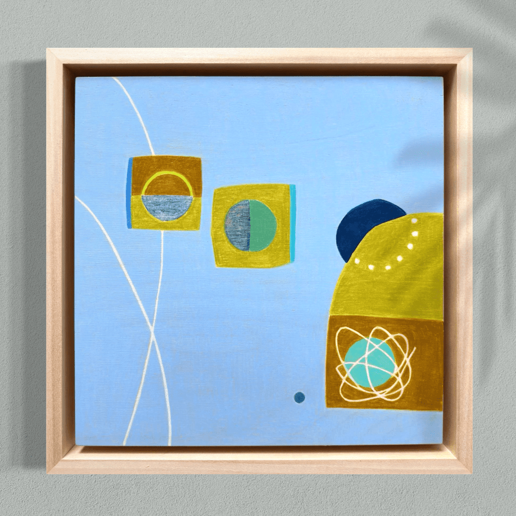 Coastal Calm VII | 10" h x 10" w | Framed - Liza Pruitt