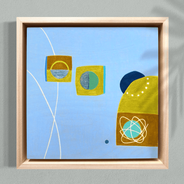 Coastal Calm VII | 10" h x 10" w | Framed - Liza Pruitt