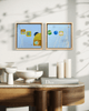 Coastal Calm VII | 10" h x 10" w | Framed - Liza Pruitt