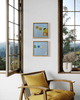 Coastal Calm VII | 10" h x 10" w | Framed - Liza Pruitt