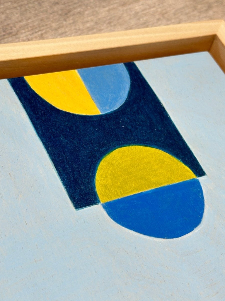 Coastal Calm VIII | 10" h x 10" w | Framed - Liza Pruitt