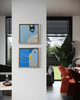 Coastal Calm VIII | 10" h x 10" w | Framed - Liza Pruitt