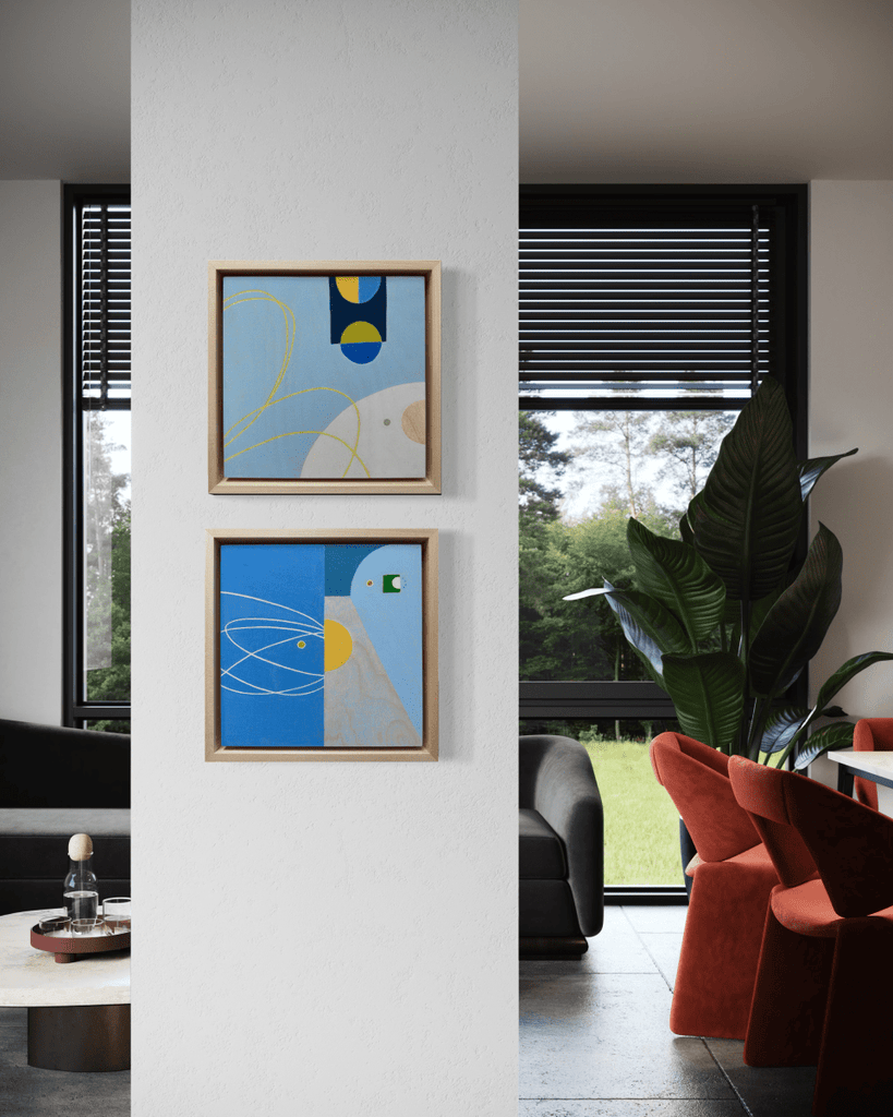 Coastal Calm VIII | 10" h x 10" w | Framed - Liza Pruitt