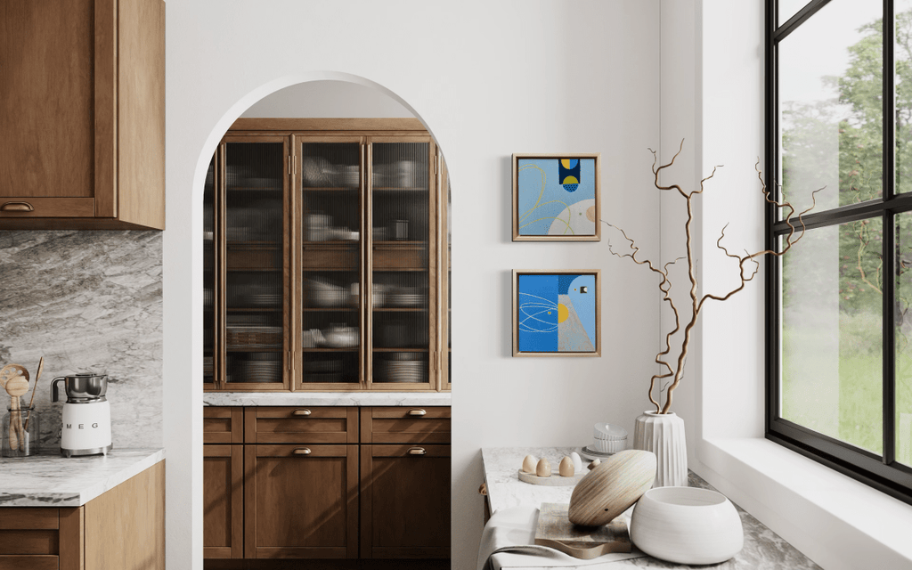Coastal Calm VIII | 10" h x 10" w | Framed - Liza Pruitt