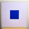 Cobalt/Lilac With Gold Swirl | 30" h x 30" w - Liza Pruitt