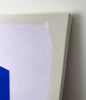 Cobalt/Lilac With Gold Swirl | 30" h x 30" w - Liza Pruitt