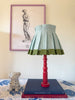COLORBLOCK BOX PLEAT LAMPSHADE | SEAFOAM/FOREST - Liza Pruitt