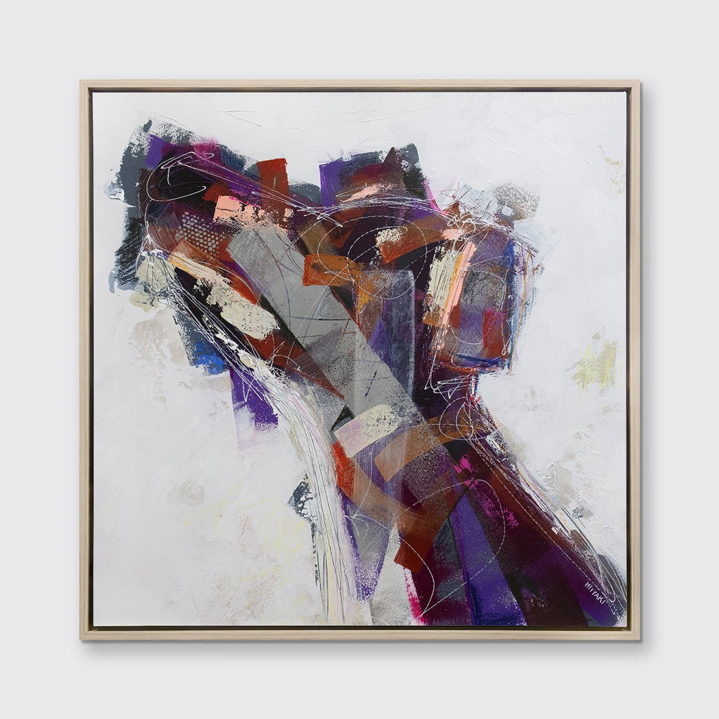 Colorful Basenji - Limited Edition Canvas Print - Liza Pruitt