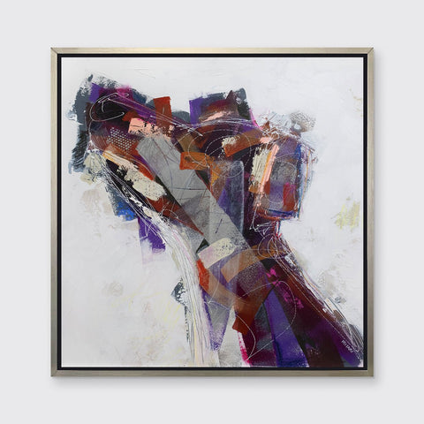 Colorful Basenji - Limited Edition Canvas Print - Liza Pruitt