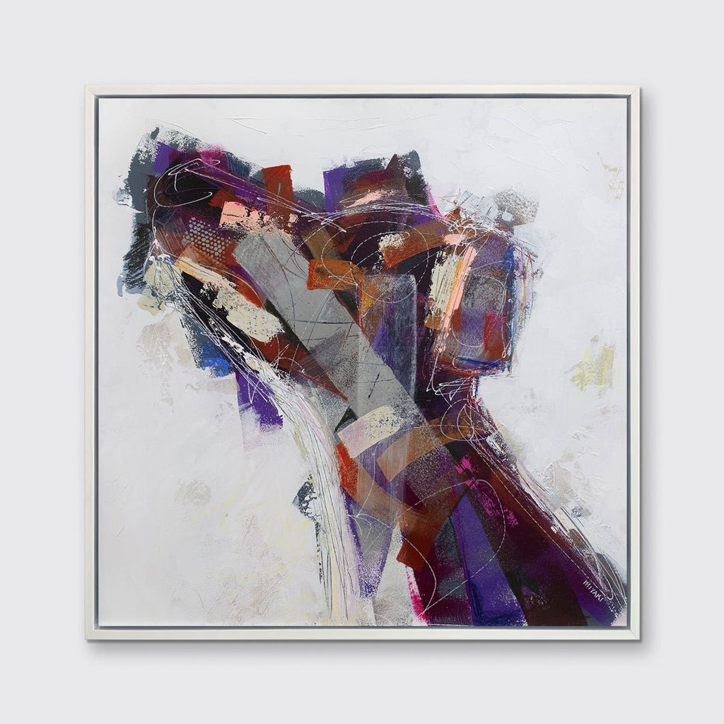 Colorful Basenji - Limited Edition Canvas Print - Liza Pruitt