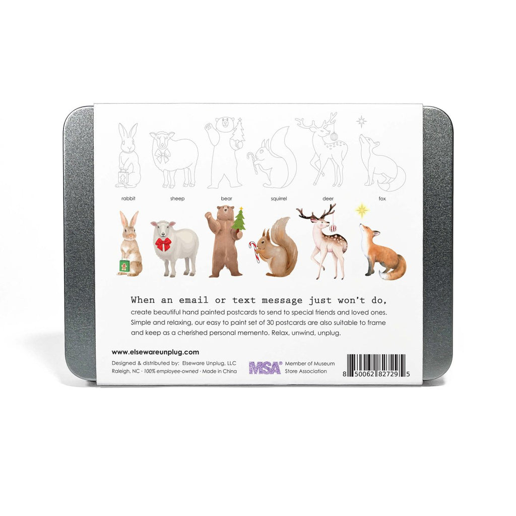Coloring Postcards w/ 6 Designs (30 cards) - Liza Pruitt
