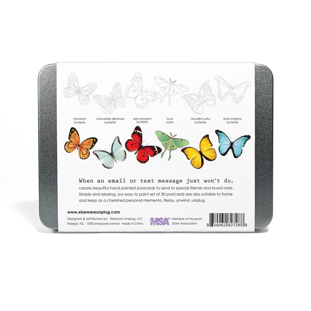 Coloring Postcards w/ 6 Designs (30 cards) - Liza Pruitt