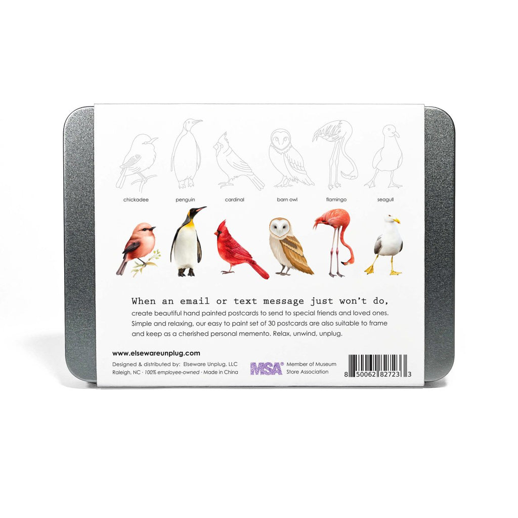 Coloring Postcards w/ 6 Designs (30 cards) - Liza Pruitt