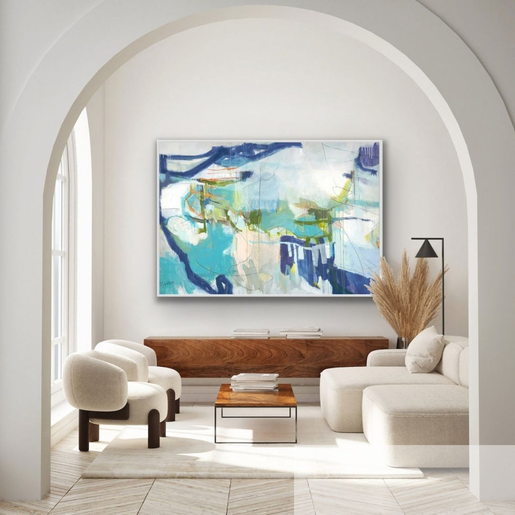 Comb Moss | 47" h x 68" w - Liza Pruitt