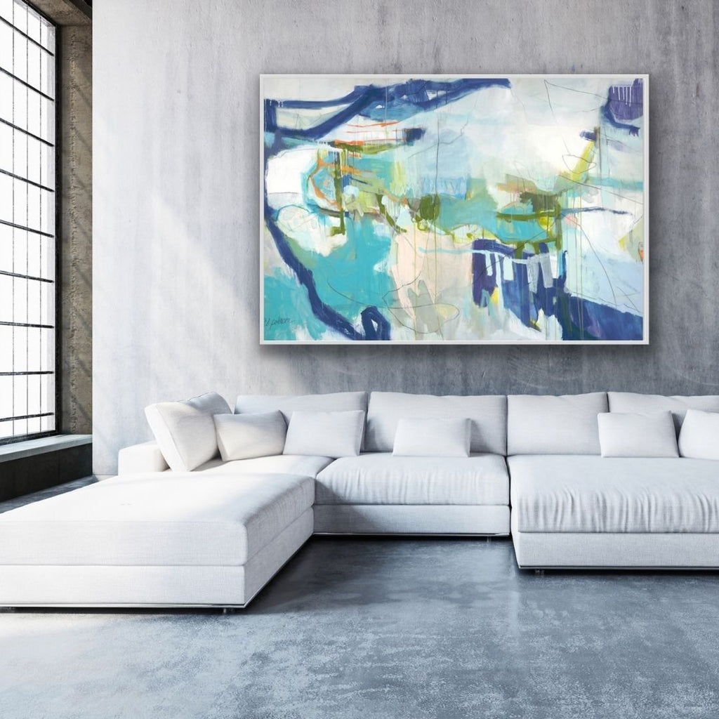 Comb Moss | 47" h x 68" w - Liza Pruitt