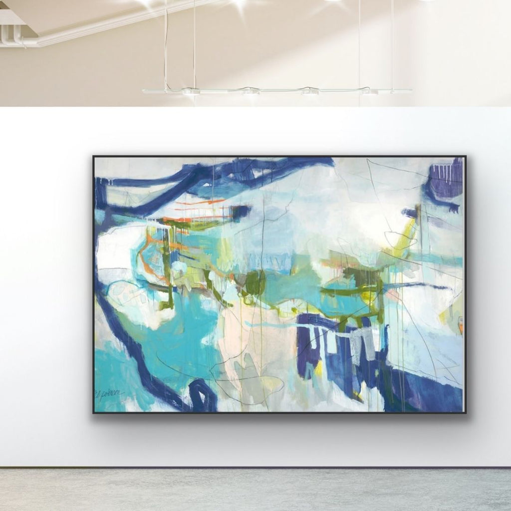 Comb Moss | 47" h x 68" w - Liza Pruitt