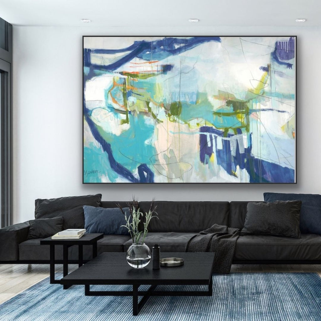 Comb Moss | 47" h x 68" w - Liza Pruitt