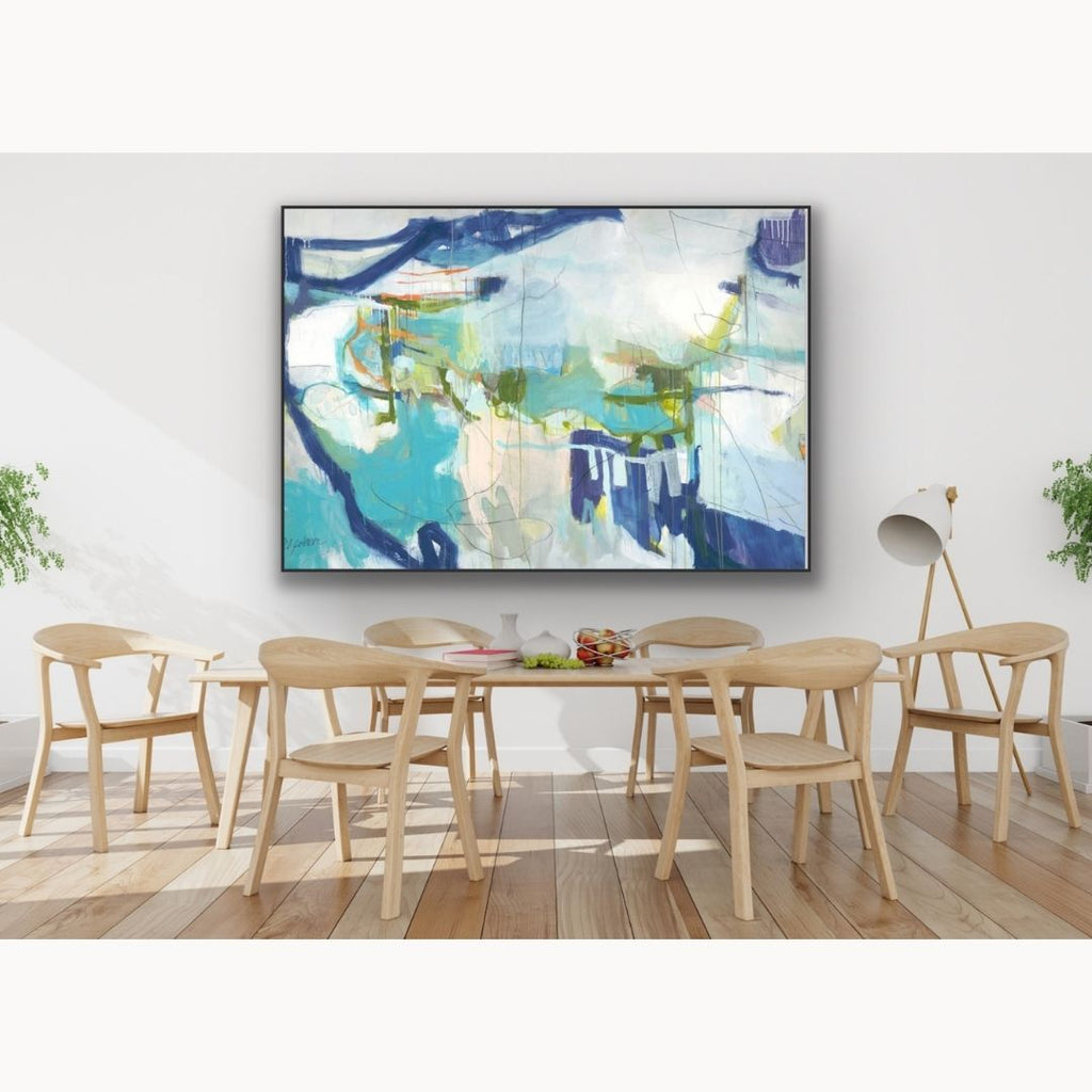 Comb Moss | 47" h x 68" w - Liza Pruitt