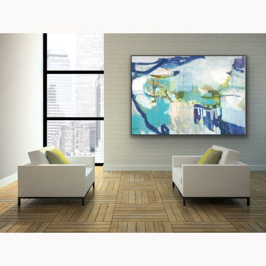 Comb Moss | 47" h x 68" w - Liza Pruitt