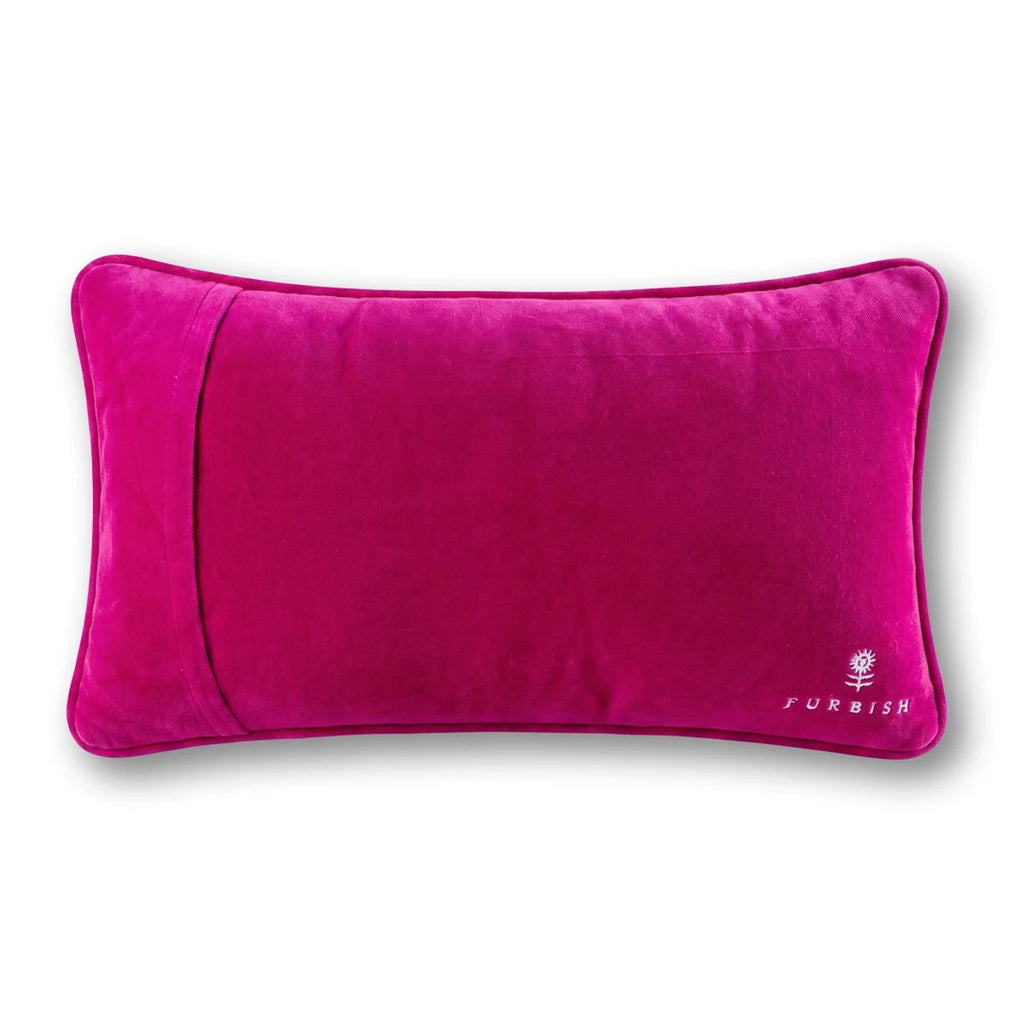 Come Sit By Me Needlepoint Pillow - Liza Pruitt