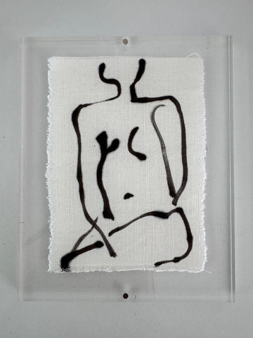 Confident | 10" h x 8" w | Framed - Liza Pruitt