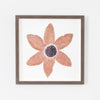 Copper Rising Flower I | 22" h x 22" w | Framed - Liza Pruitt