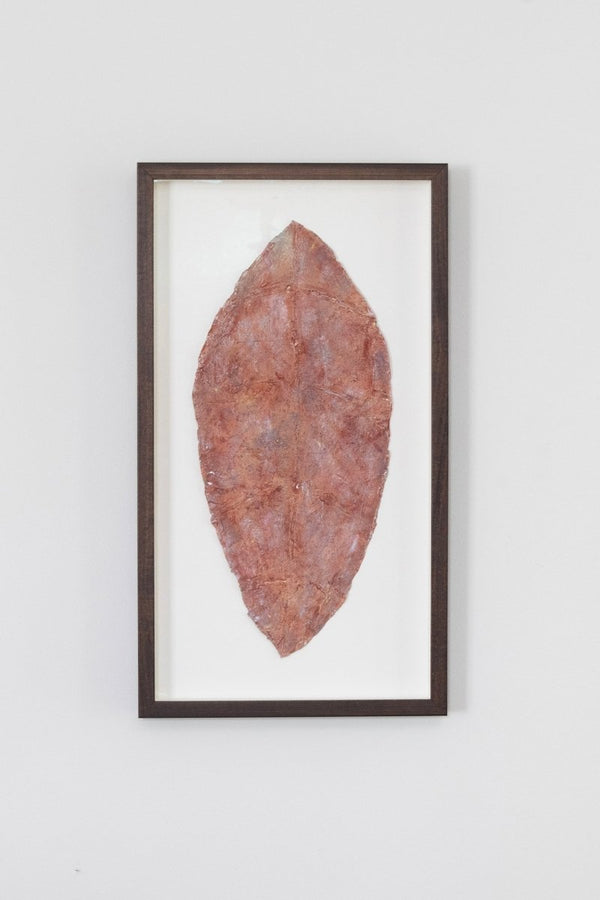Copper Rising Leaf I | 25" h x 14" w | Framed - Liza Pruitt