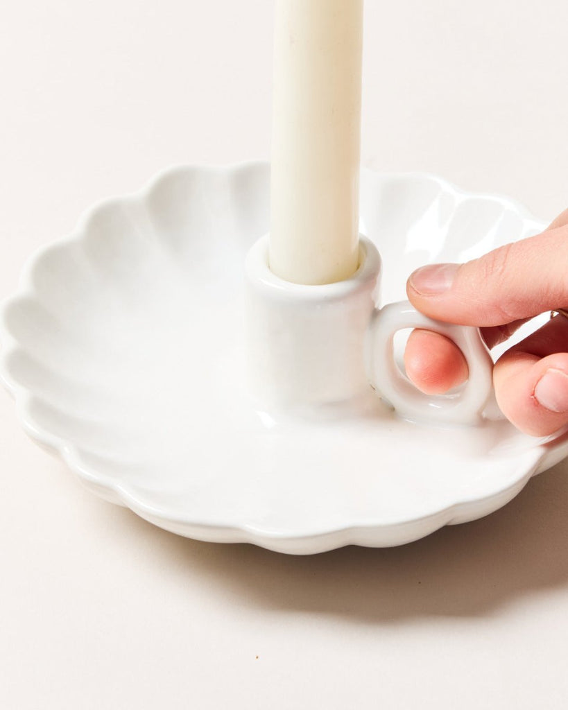 Cottage Candlestick - Liza Pruitt
