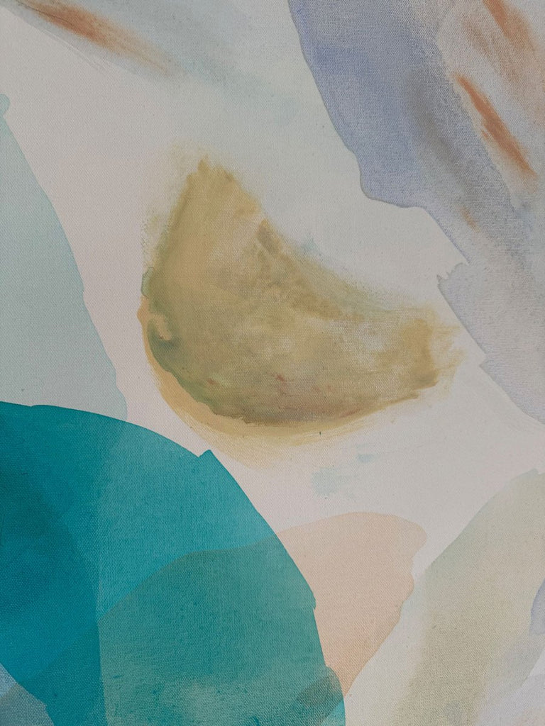 Countless Shades of Blue | 36" h x 36” w | Framed - Liza Pruitt