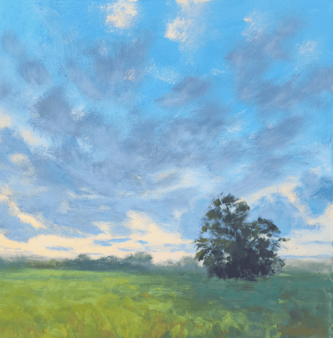 Country Sunrise | 30" h x 30" w - Liza Pruitt
