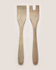 Crafted Salad Servers - Ash - Liza Pruitt
