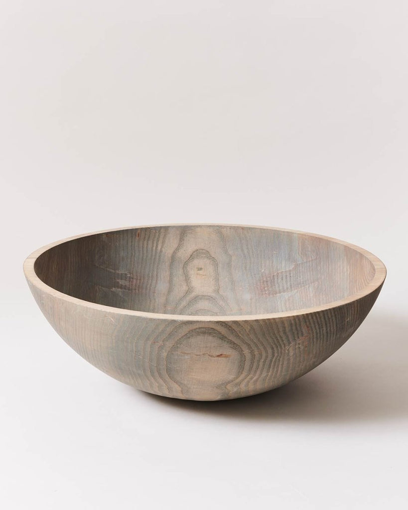 Crafted Wooden Bowls - Grey - Liza Pruitt