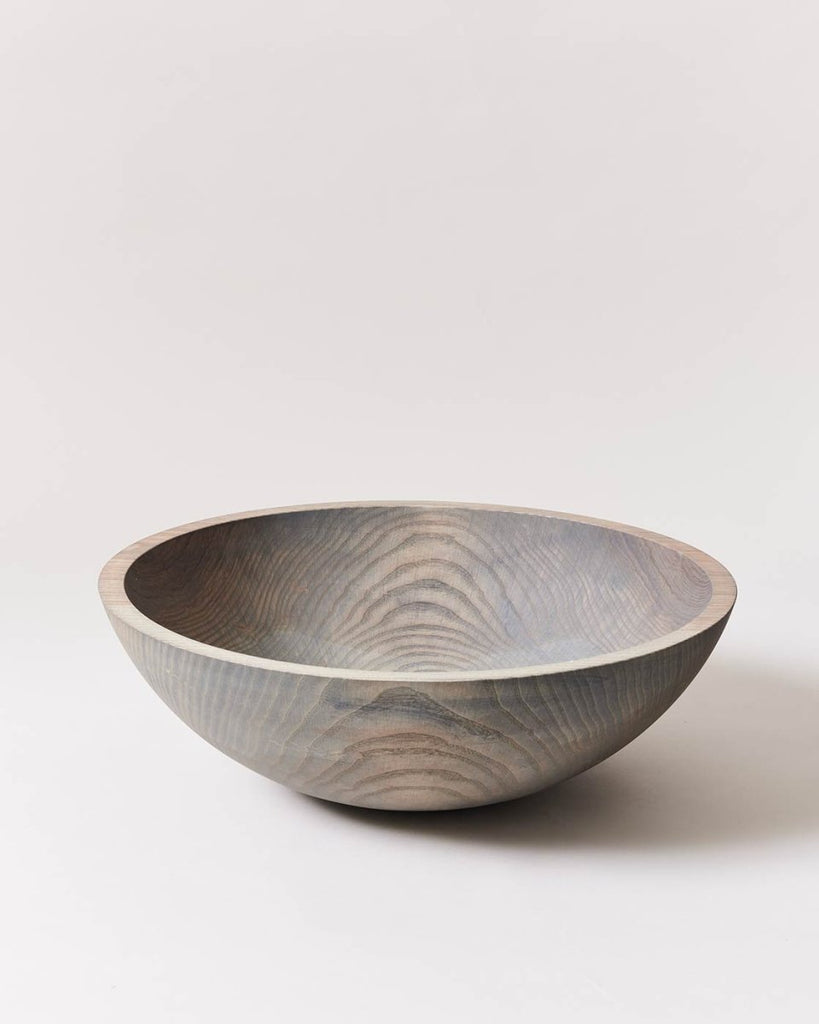 Crafted Wooden Bowls - Grey - Liza Pruitt
