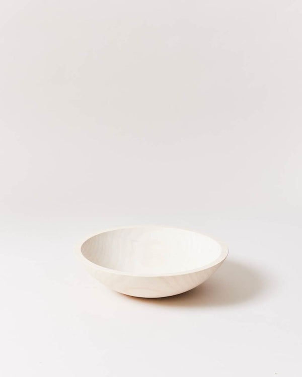 Crafted Wooden Bowls - White - Liza Pruitt