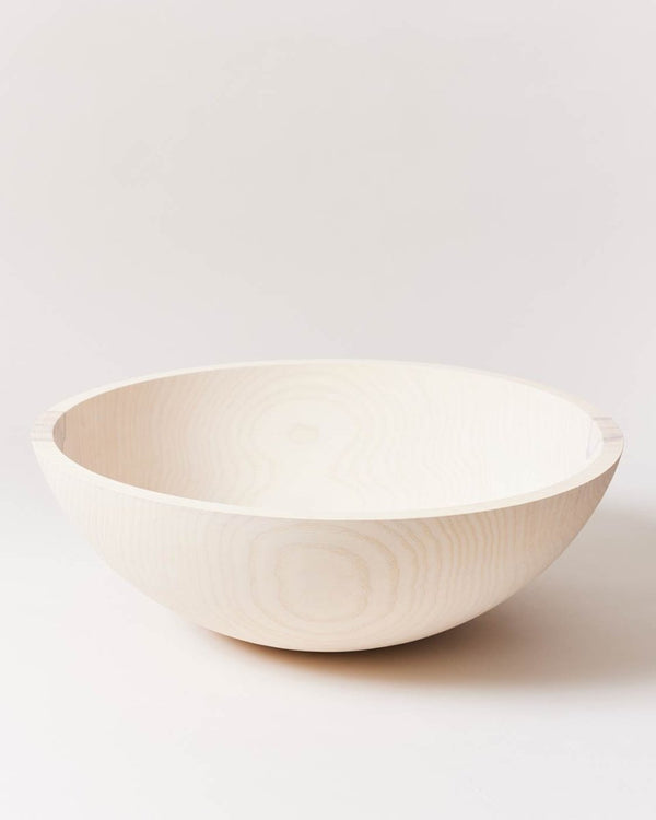 Crafted Wooden Bowls - White - Liza Pruitt