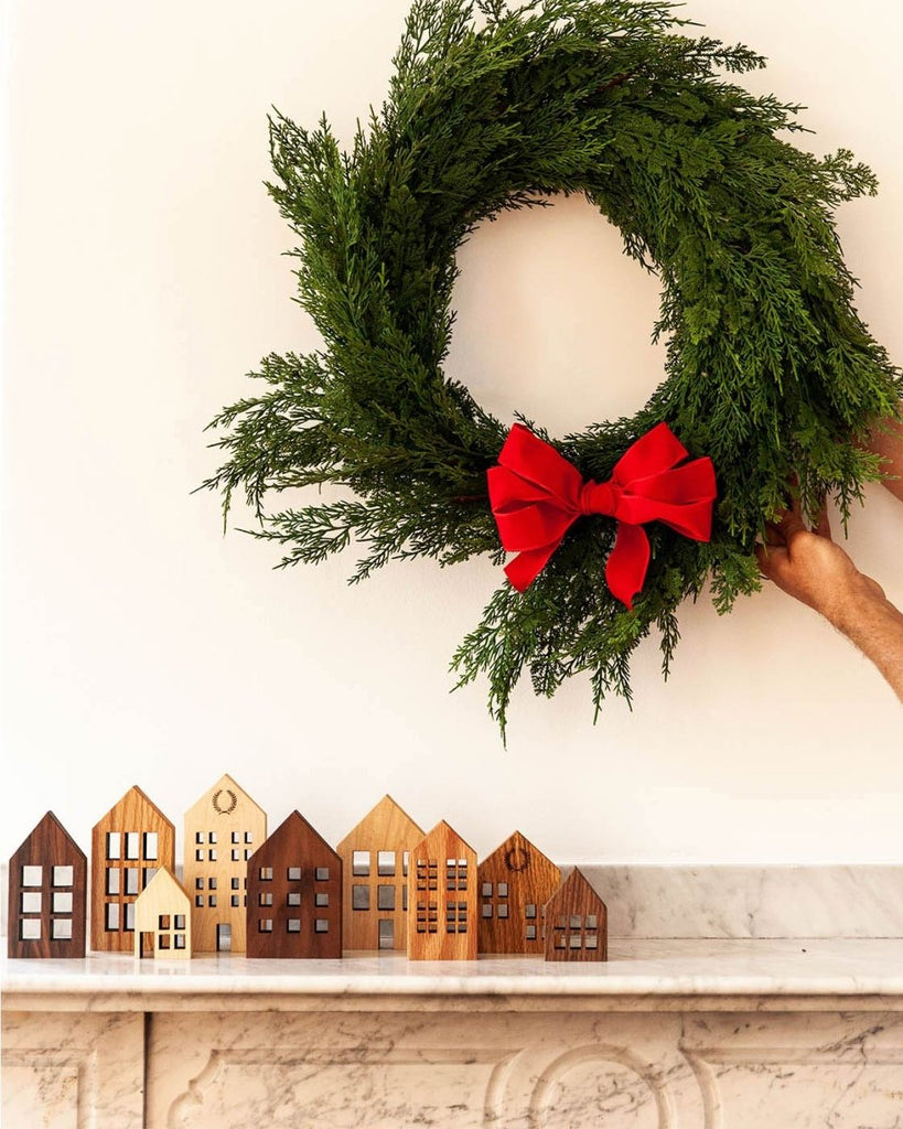 Crafted Wooden Houses - Maple - Liza Pruitt