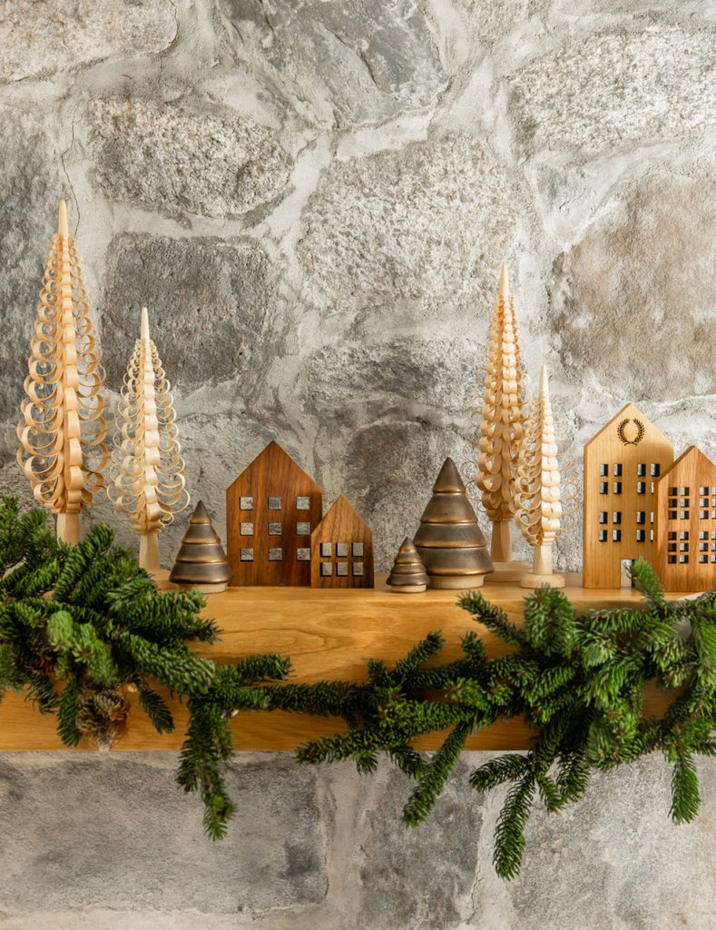 Crafted Wooden Houses - Maple - Liza Pruitt