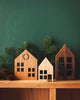 Crafted Wooden Houses - Maple - Liza Pruitt
