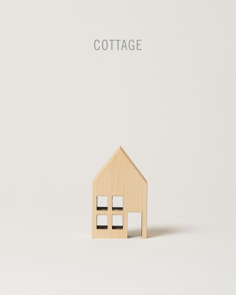 Crafted Wooden Houses - Maple - Liza Pruitt
