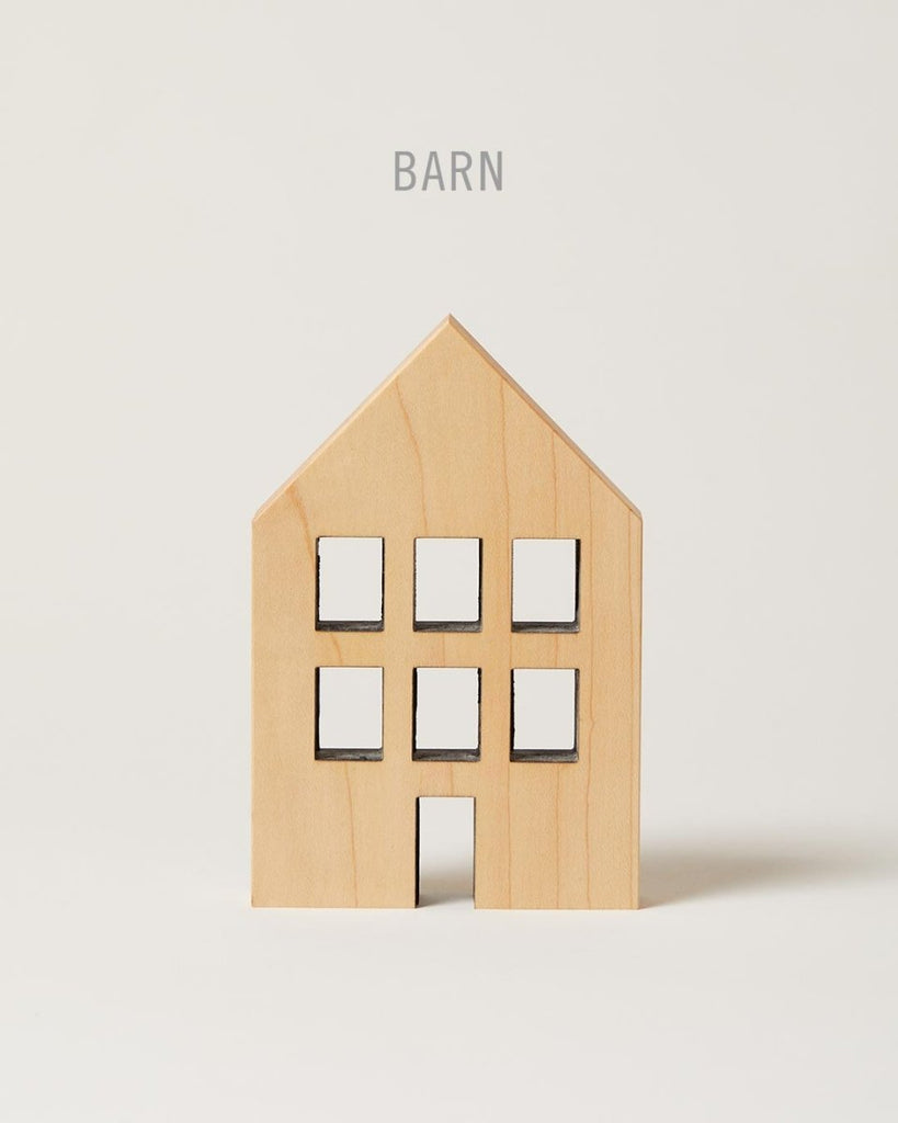 Crafted Wooden Houses - Maple - Liza Pruitt