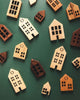 Crafted Wooden Houses - Oak - Liza Pruitt
