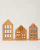 Crafted Wooden Houses - Oak - Liza Pruitt
