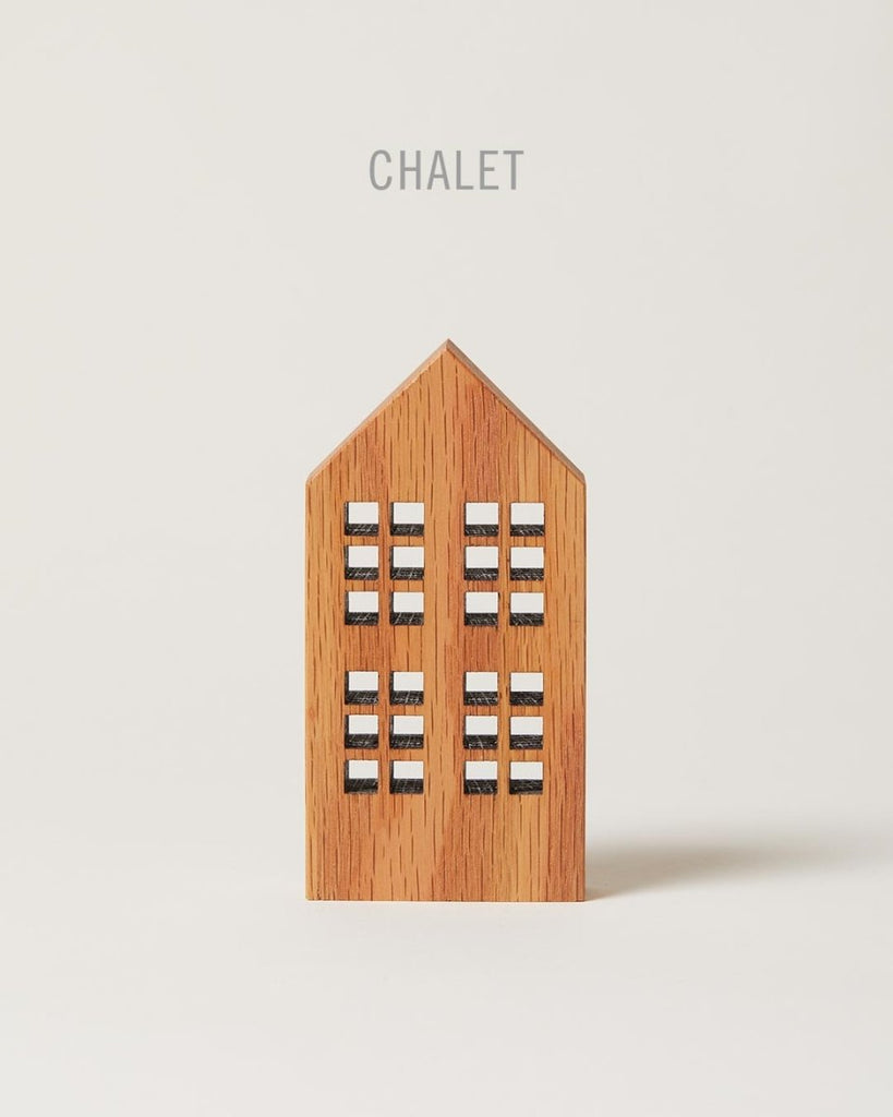 Crafted Wooden Houses - Oak - Liza Pruitt