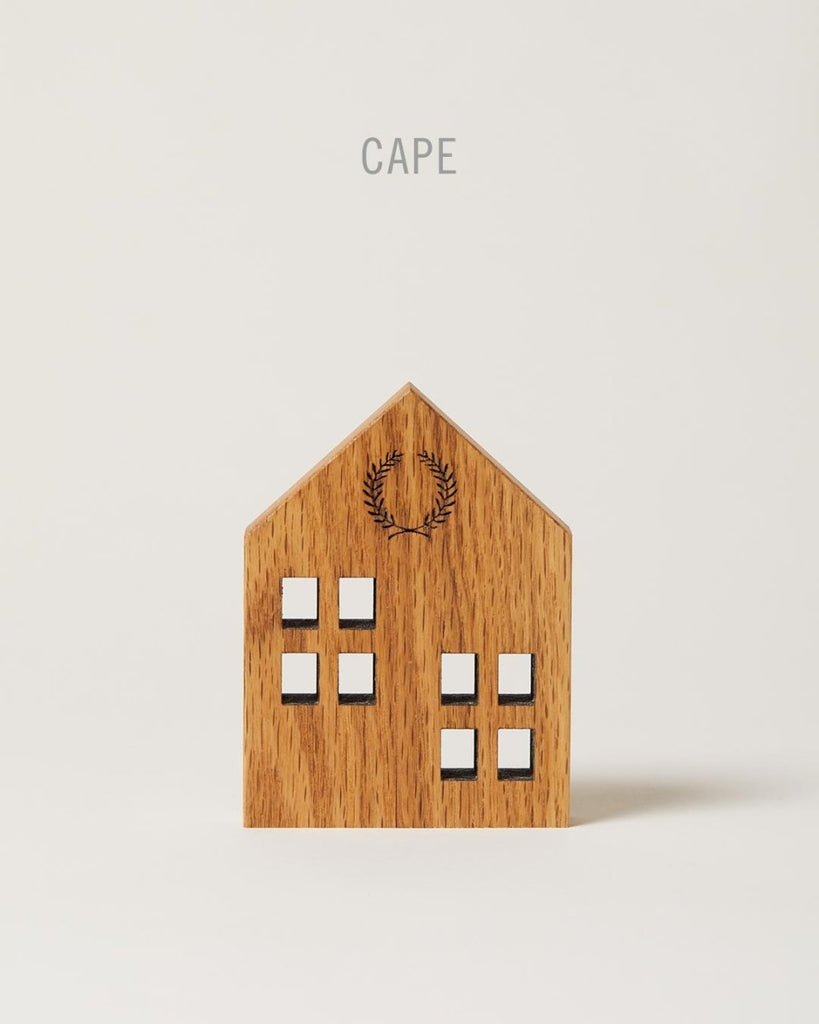Crafted Wooden Houses - Oak - Liza Pruitt